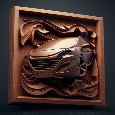 3D модель Peugeot 201 (STL)